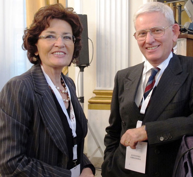 Proff. Enrica Morra (Milano) e Antonio Abbadessa (Napoli, Caserta)